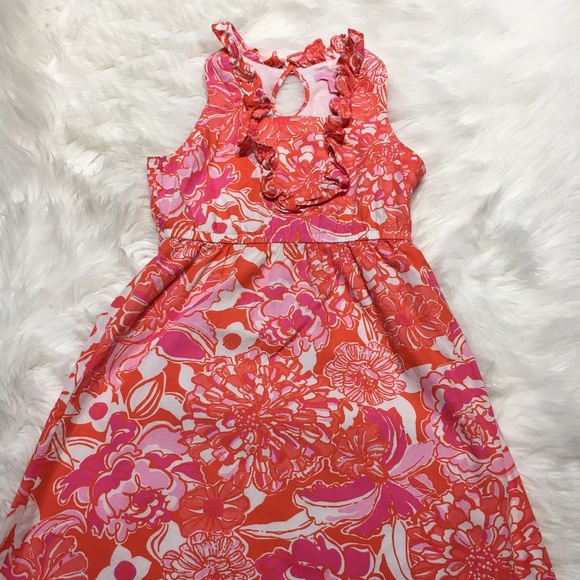 Lilly Pulitzer Other - Lily Pulitzer Girls Dress size 12 Pink Orange